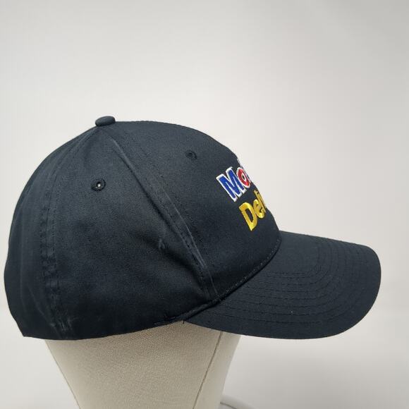 Mobil Delvac Snapback Hat Black One Size Adjustable Embroidered 6 Panel - Picture 5 of 9